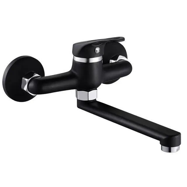 Kitchen Faucet Mixers Wall Mounted Single Handle Mixer Tap Sink Faucet Rotation Hot Cold Water Mixer Mop Pool Tap Basin Faucet