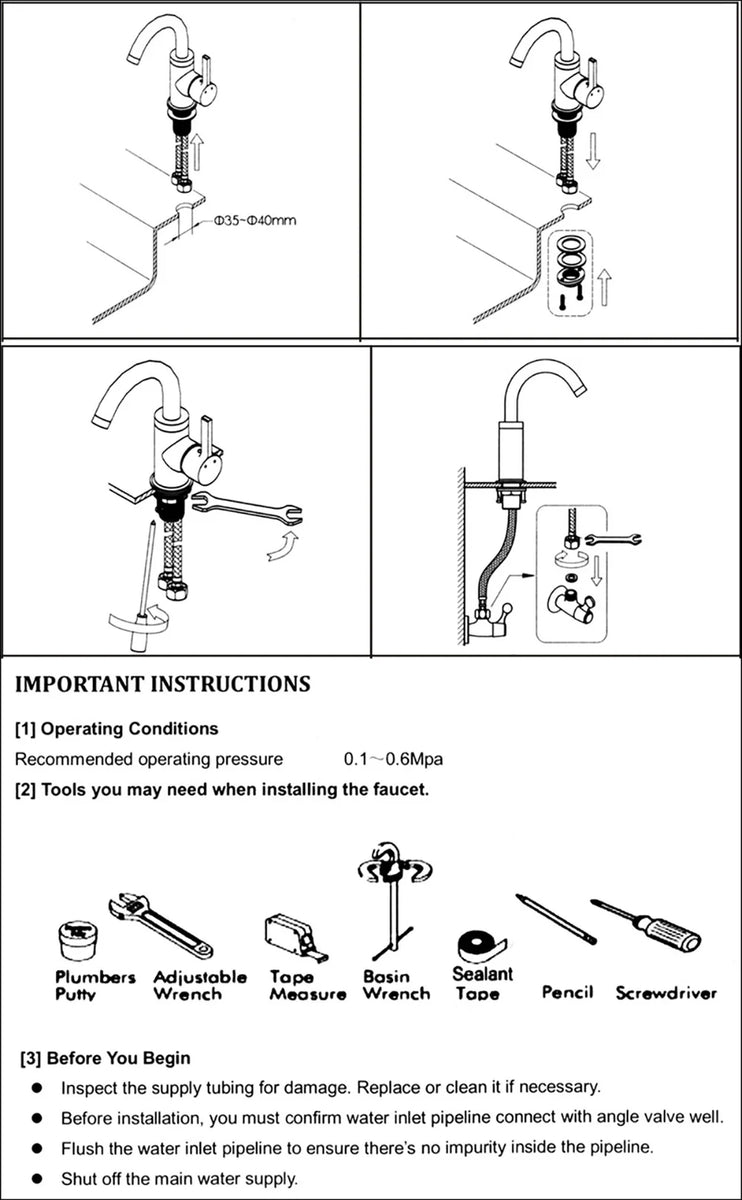 Rozin Black Spring Pull Down Kitchen Sink Faucet Deck Mounted Dual Spout Hot & Cold Water Mixer Tap Crane,Single Handle,SUS 304