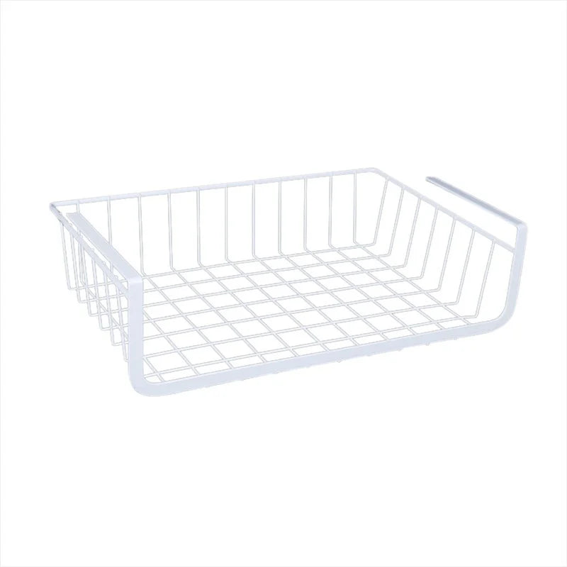 Home Storage Basket Kitchen Multifunctional  Rack Under Cabinet  Shelf  Wire  Organizer basket