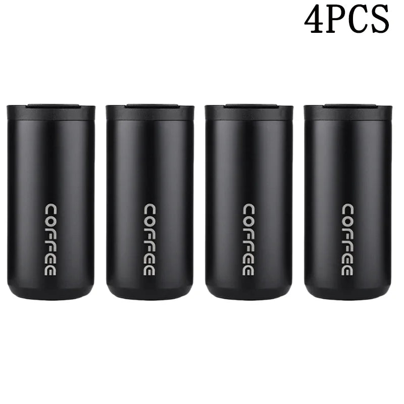 400ML Stainless Steel Coffee Thermos Bottle Thermal Mug Leakproof Car Vacuum Flasks Coffee Cup Travel Portable Insulated Bottles