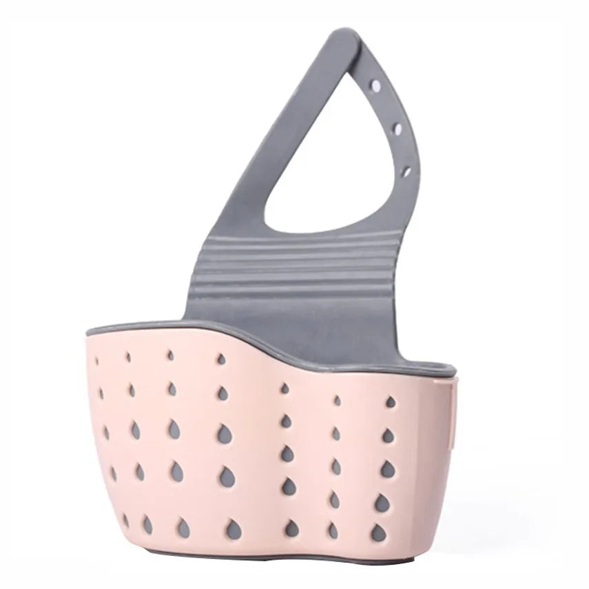 Kitchen Sink Drainage Basket Hanging Bag Faucet Sponge Shelf Dishwashing Dishwashing Sink Hole-free Storage Hanging Basket