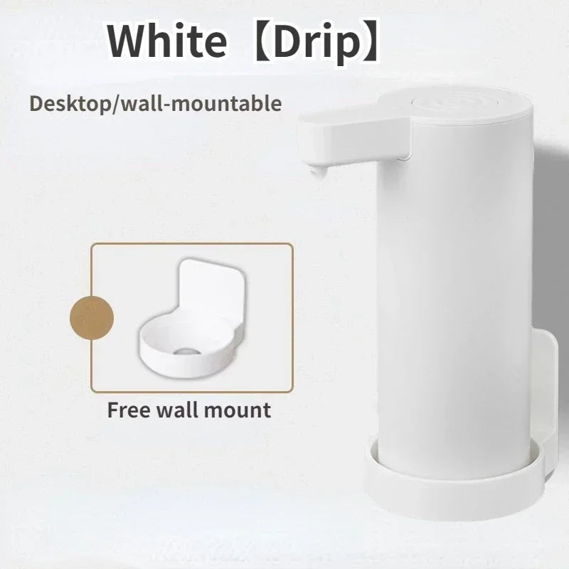 304 Stainless Automatic Liquid Soap Dispensers Steel Kitchen Metal Lotion Bottle Touchless Induction Sensor Bathroom Accessories