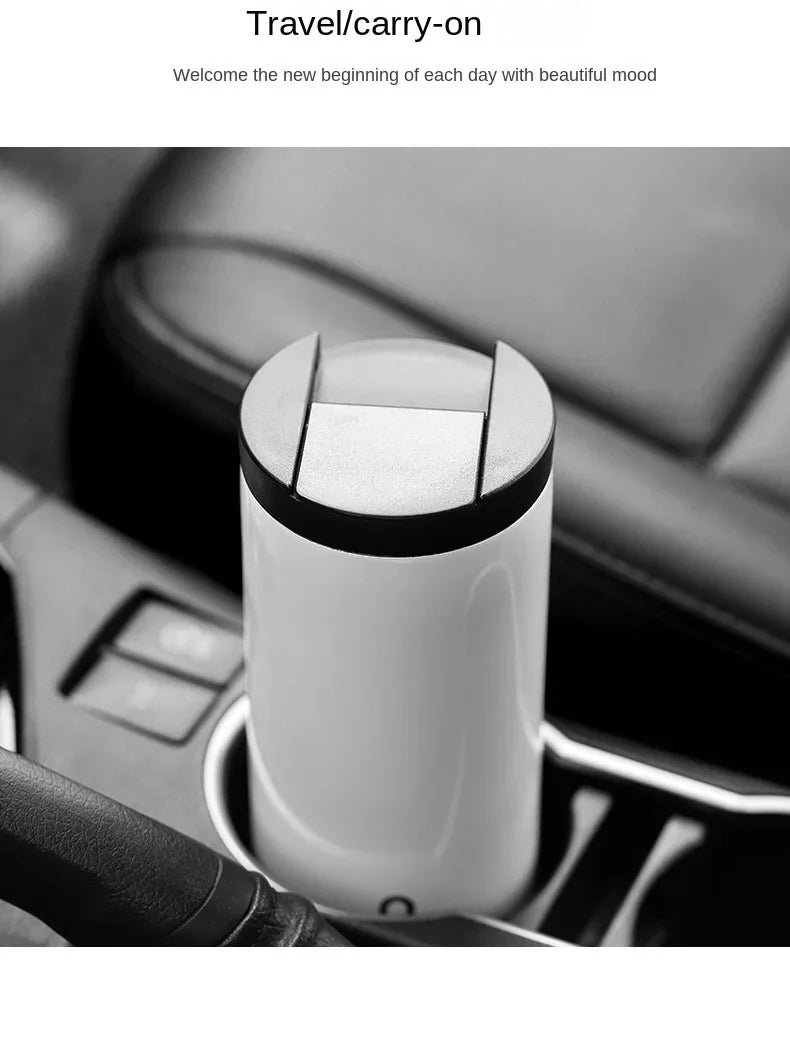 400ML Stainless Steel Coffee Thermos Bottle Thermal Mug Leakproof Car Vacuum Flasks Coffee Cup Travel Portable Insulated Bottles