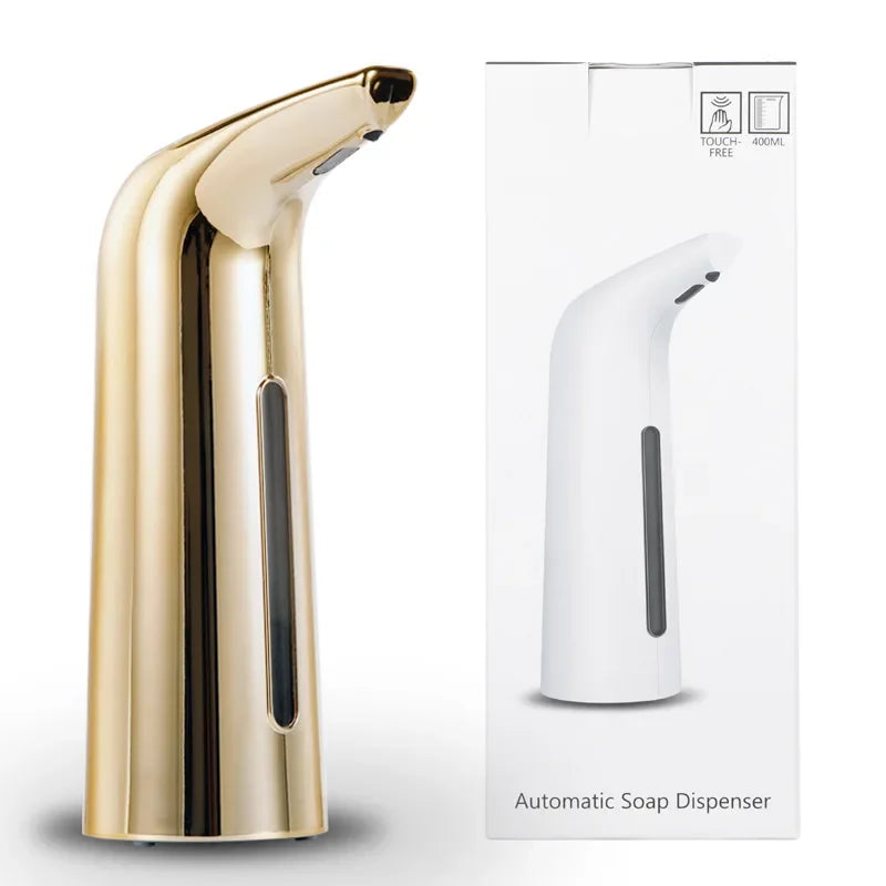 400ML Automatic Liquid Soap Dispenser Bathroom Accessories Soap And Gel Dispenser Intelligent Kitchen Induction Hand Sanitizer