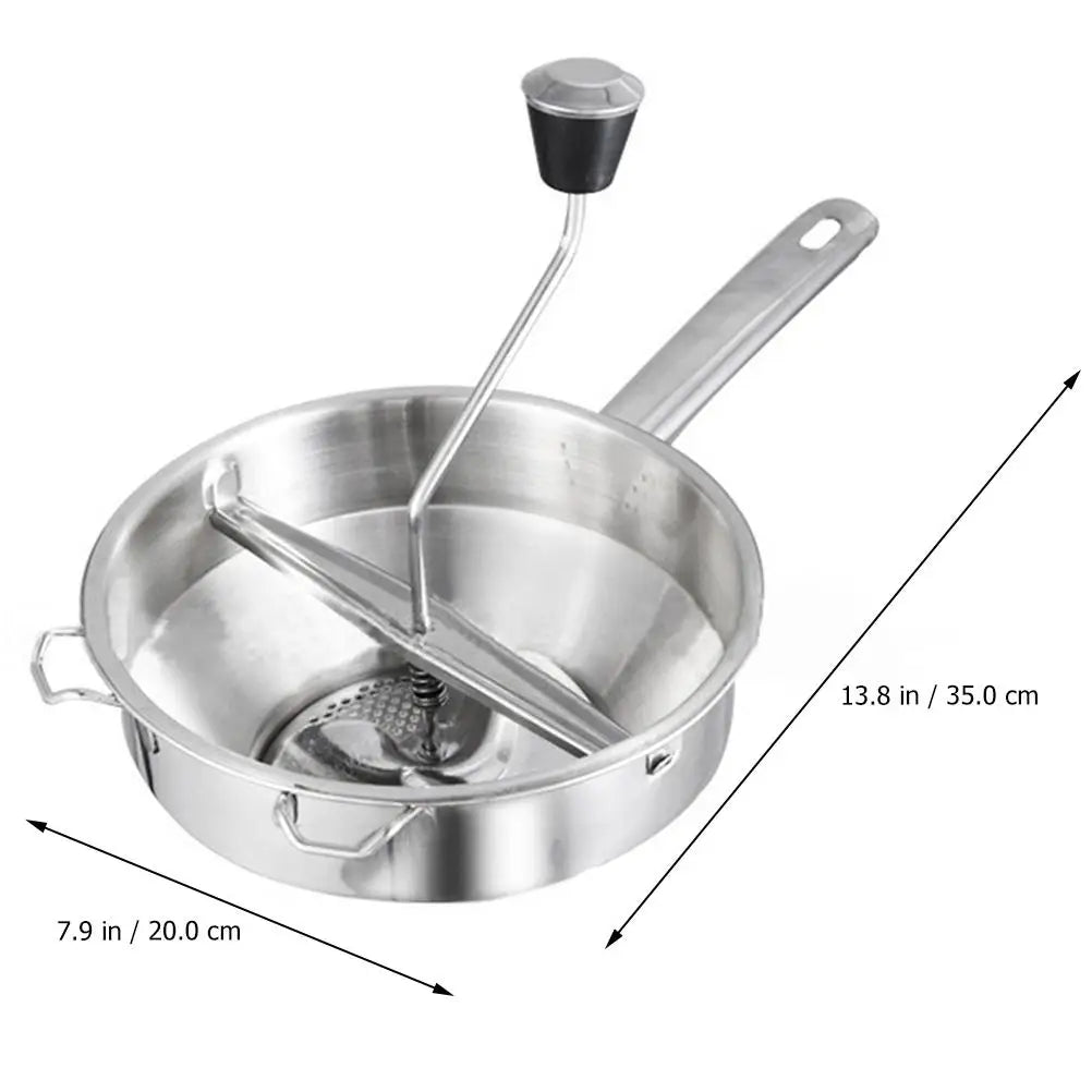 Stainless Steel Potato Masher Manual Potato Ricer Handheld Presser Fruit Juicer Lemon Squeezer Kitchen Tools