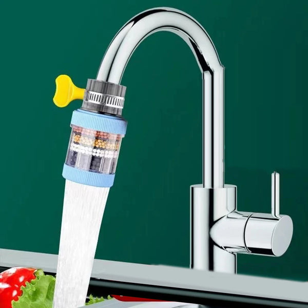 6-layers Water Filter Tap Purifier For Faucet Kitchen Accesories Mixer Aerator Bathroom Faucet Nozzle Water Filtration System