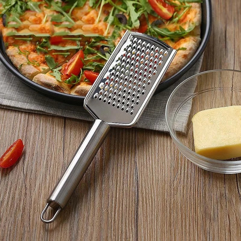 Stainless Steel Handheld Cheese Grater Multi-PurposeKitchen Food Graters for Chocolate Butter Fruit Vegetable Kitchen Items