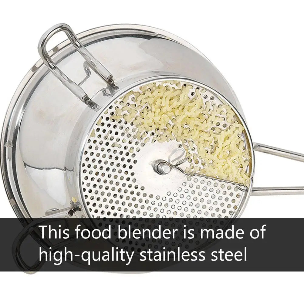 Stainless Steel Potato Masher Manual Potato Ricer Handheld Presser Fruit Juicer Lemon Squeezer Kitchen Tools