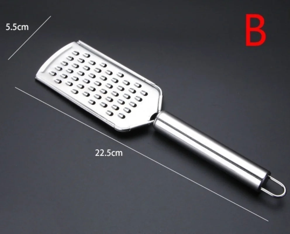 Stainless Steel Handheld Cheese Grater Multi-PurposeKitchen Food Graters for Chocolate Butter Fruit Vegetable Kitchen Items