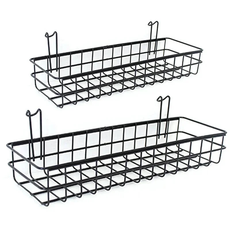 Home Storage Basket Kitchen Multifunctional  Rack Under Cabinet  Shelf  Wire  Organizer basket