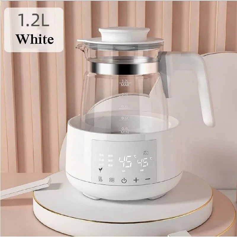 1.2L Infant Thermostatic Milk Regulator Baby Kettle Keep Warm 24 Hours Hot Water Smart Insulation Pot Milk Powder Warmer