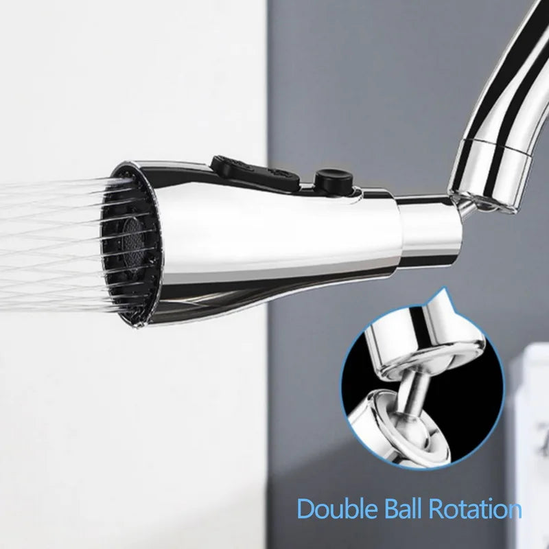 3in1 Faucet Sprayer Pull Out Kitchen Leakproof 360 Degree Ajustable Sink Tap Bathroom Basin Replacement Spray Head High-quality