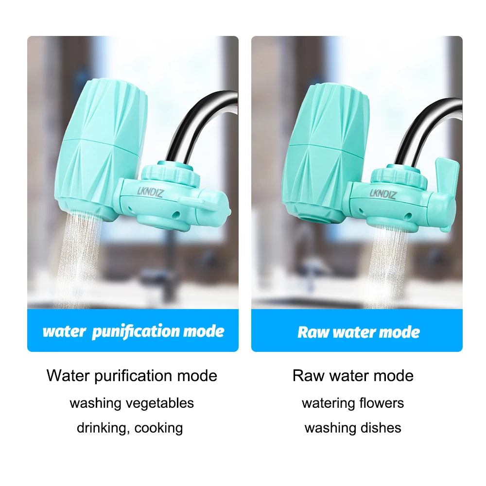 Faucet Tap Water Purifier Removable Washable Filter Small Physical Filtering For Home Kictchen One Filter Element