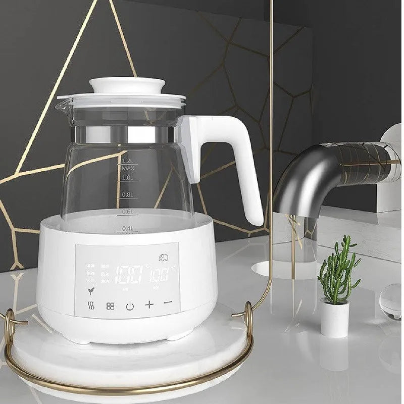 1.2L Infant Thermostatic Milk Regulator Baby Kettle Keep Warm 24 Hours Hot Water Smart Insulation Pot Milk Powder Warmer