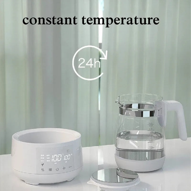 1.2L Infant Thermostatic Milk Regulator Baby Kettle Keep Warm 24 Hours Hot Water Smart Insulation Pot Milk Powder Warmer