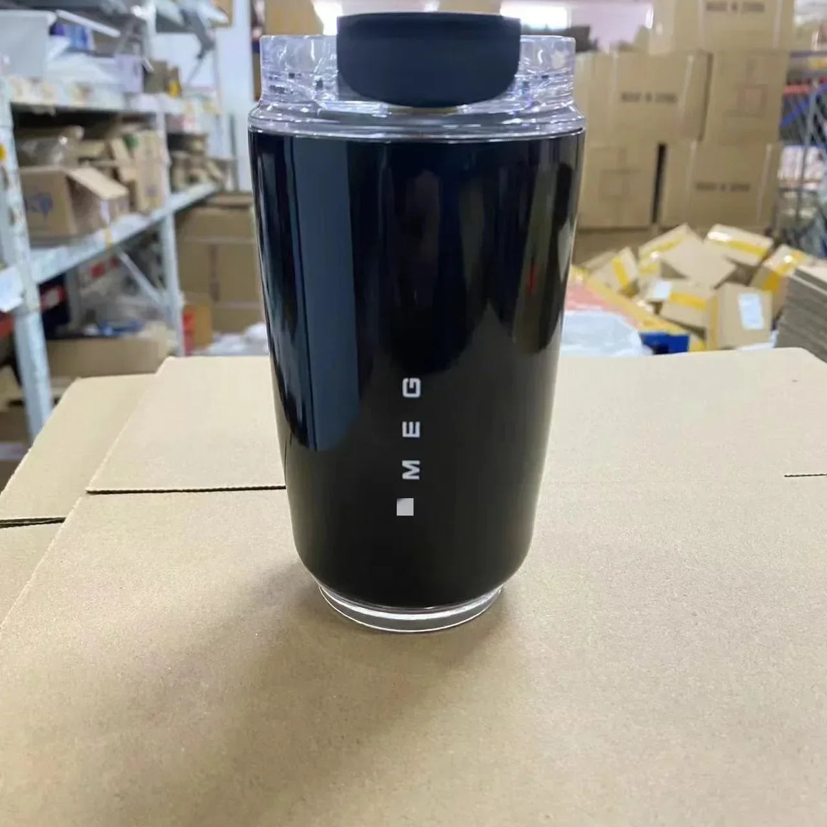 Stainless Steel Leak-Proof Thermal Coffee Cup, Travel Thermos, Portable Drinking Cup, Cold Heat, 2 Use, 240ml