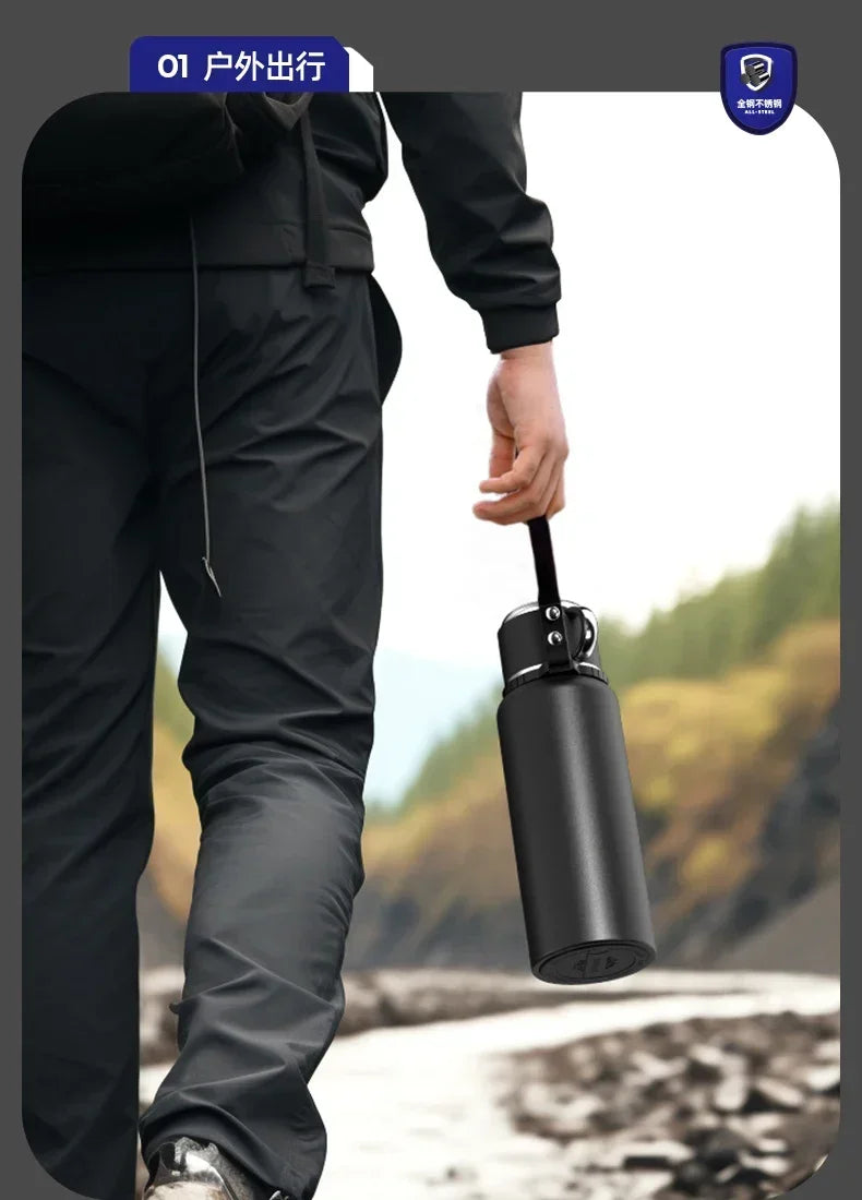 Stainless Steel Vacuum Thermos Portable High Appearance Large Capacity for Hot Coffee Vacuum Thermal Water Bottle Insulated Cup