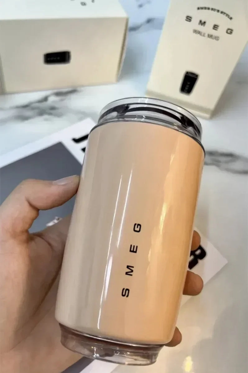 Beverage Cup Travel Portable Car Drinking Cup Stainless Steel Vacuum Leak proof 240ML Coffee Thermos