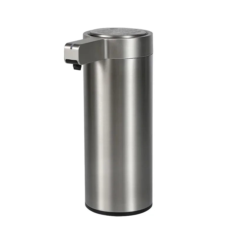 304 Stainless Automatic Liquid Soap Dispensers Steel Kitchen Metal Lotion Bottle Touchless Induction Sensor Bathroom Accessories