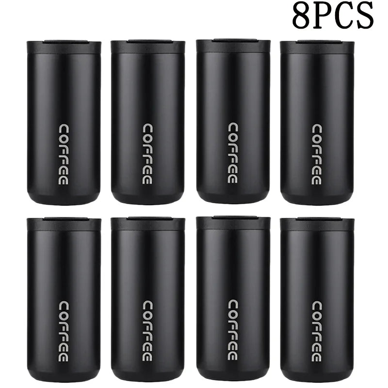 400ML Stainless Steel Coffee Thermos Bottle Thermal Mug Leakproof Car Vacuum Flasks Coffee Cup Travel Portable Insulated Bottles