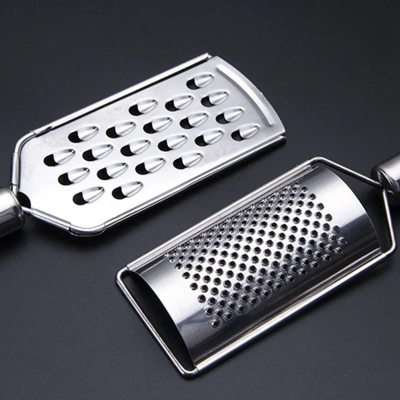 Stainless Steel Handheld Cheese Grater Multi-PurposeKitchen Food Graters for Chocolate Butter Fruit Vegetable Kitchen Items