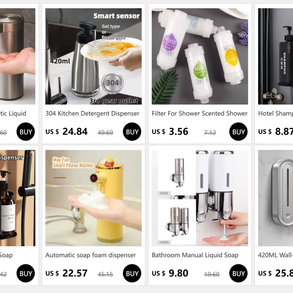 400ML Automatic Liquid Soap Dispenser Bathroom Accessories Soap And Gel Dispenser Intelligent Kitchen Induction Hand Sanitizer