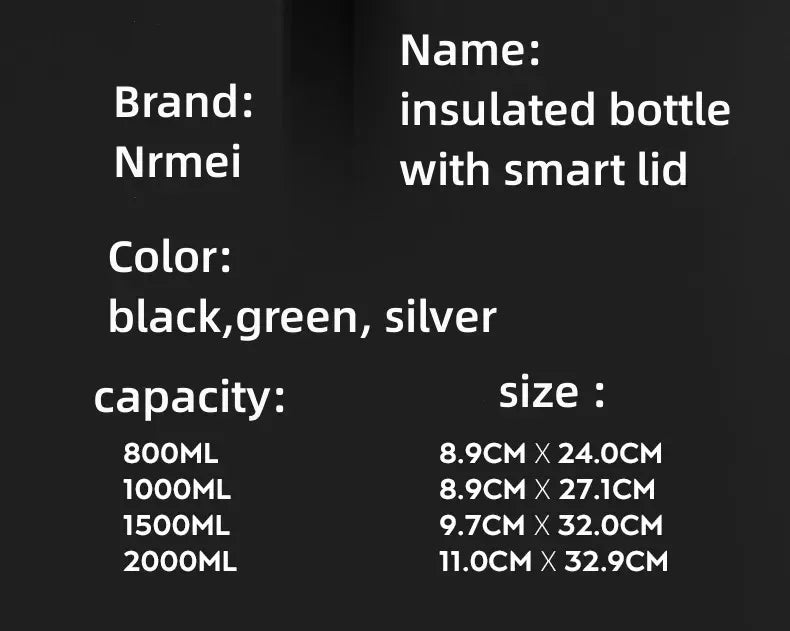 Stainless Steel Vacuum Thermos Portable High Appearance Large Capacity for Hot Coffee Vacuum Thermal Water Bottle Insulated Cup