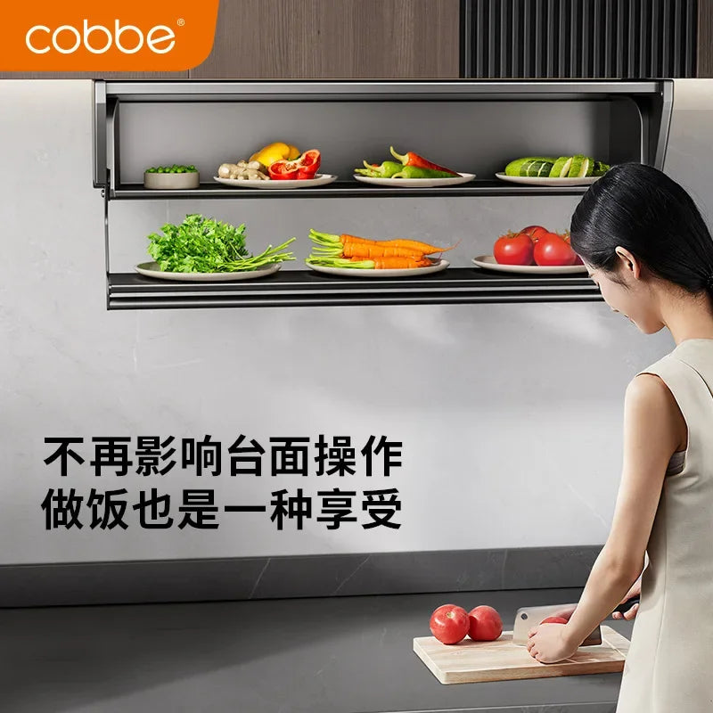 Modern Minimalist Kitchen Cabinets Small Folding Storage Cabinets Multi-functional Home Drop-down Wall Cabinet Kitchen Furniture