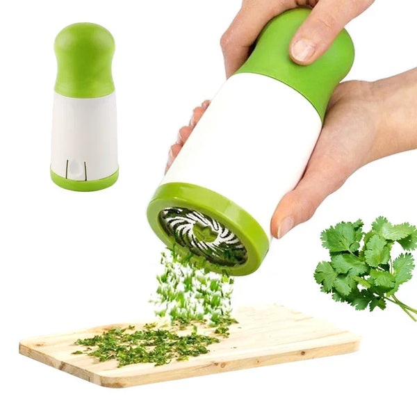 2023 New Manual Vegetable Grinder Stainless Steel Pepper Grinder Parsley Chopper Kitchen Utensils