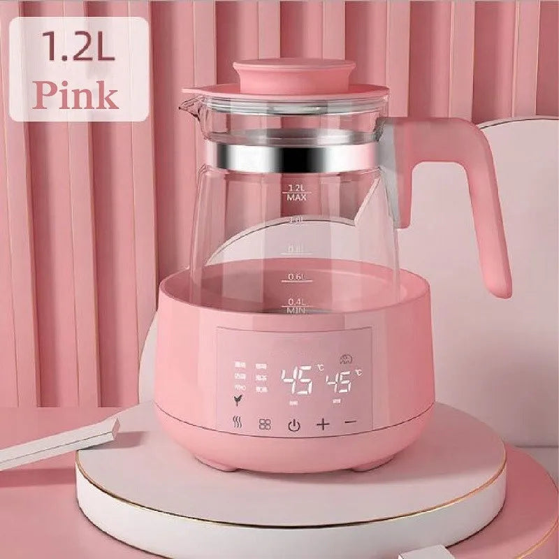 1.2L Infant Thermostatic Milk Regulator Baby Kettle Keep Warm 24 Hours Hot Water Smart Insulation Pot Milk Powder Warmer